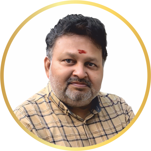Dr. R.K. Shanmugham, second-generation practitioner at RKS Ayurveda
